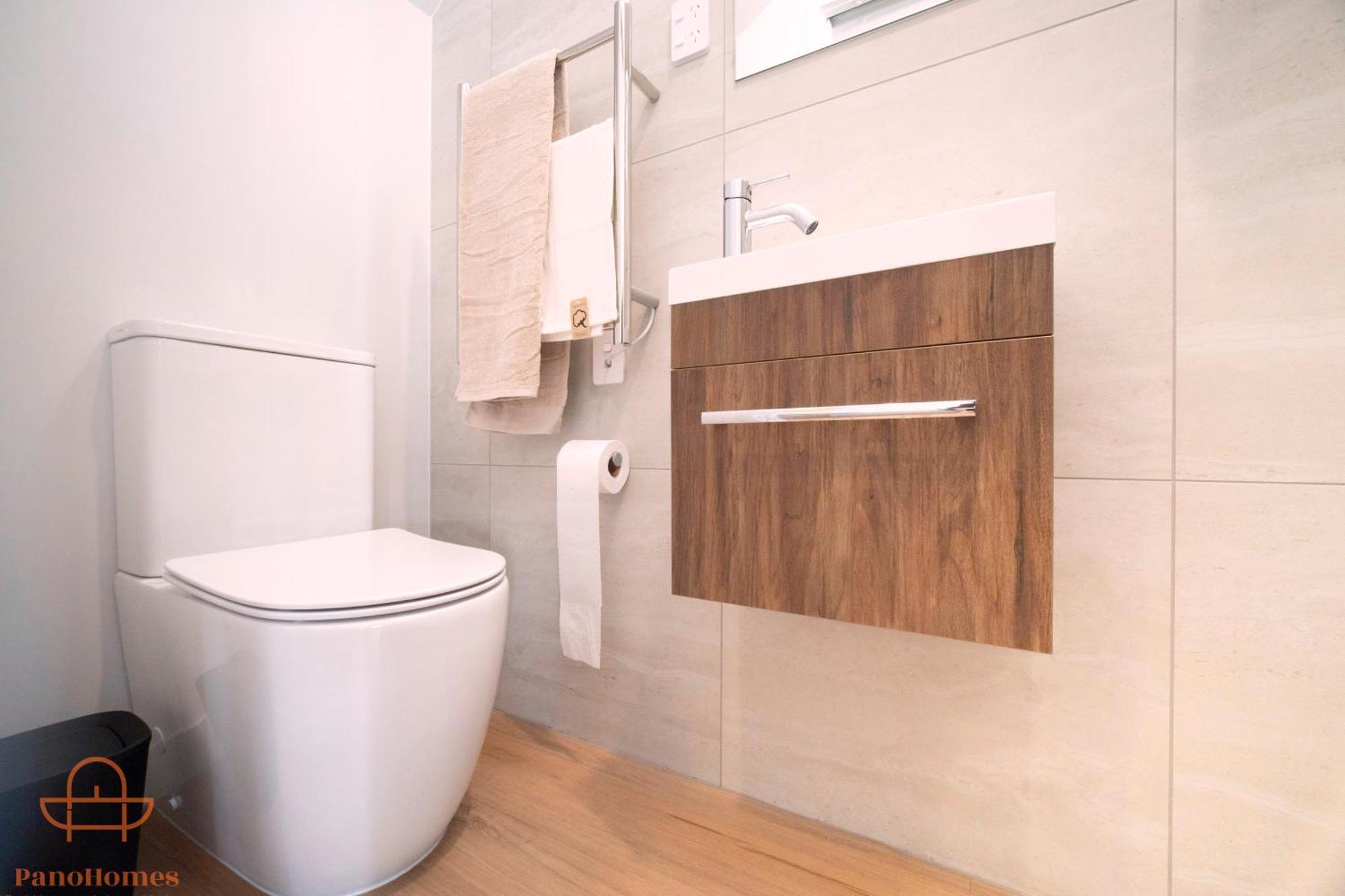 Modern Townhouse Close To City With Full Kitchen - Ellerslie Auckland Kültér fotó